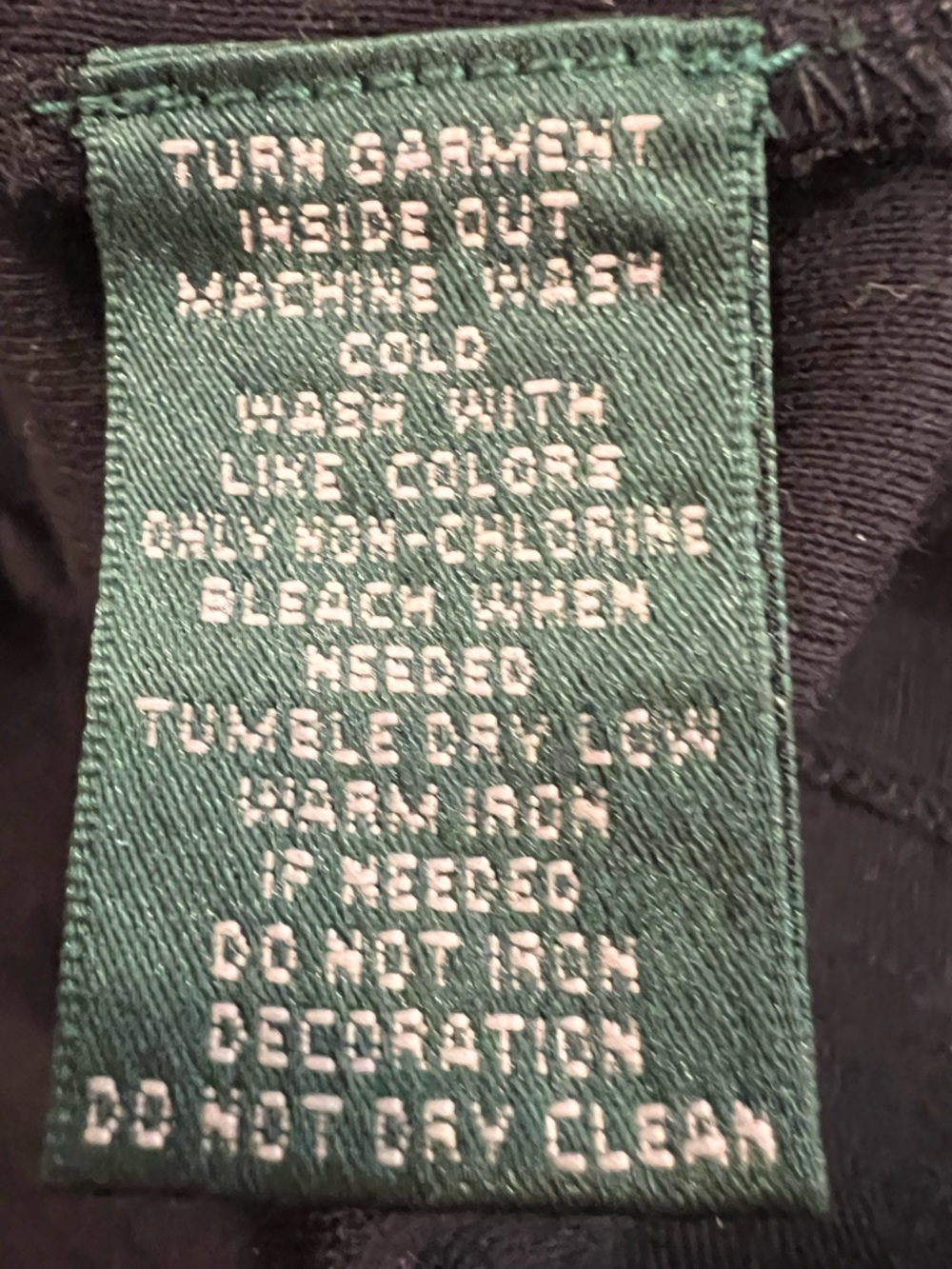 Ralph Lauren Black Short-Sleeve Tee with Gold Crest Detail - Picture 3 of 3